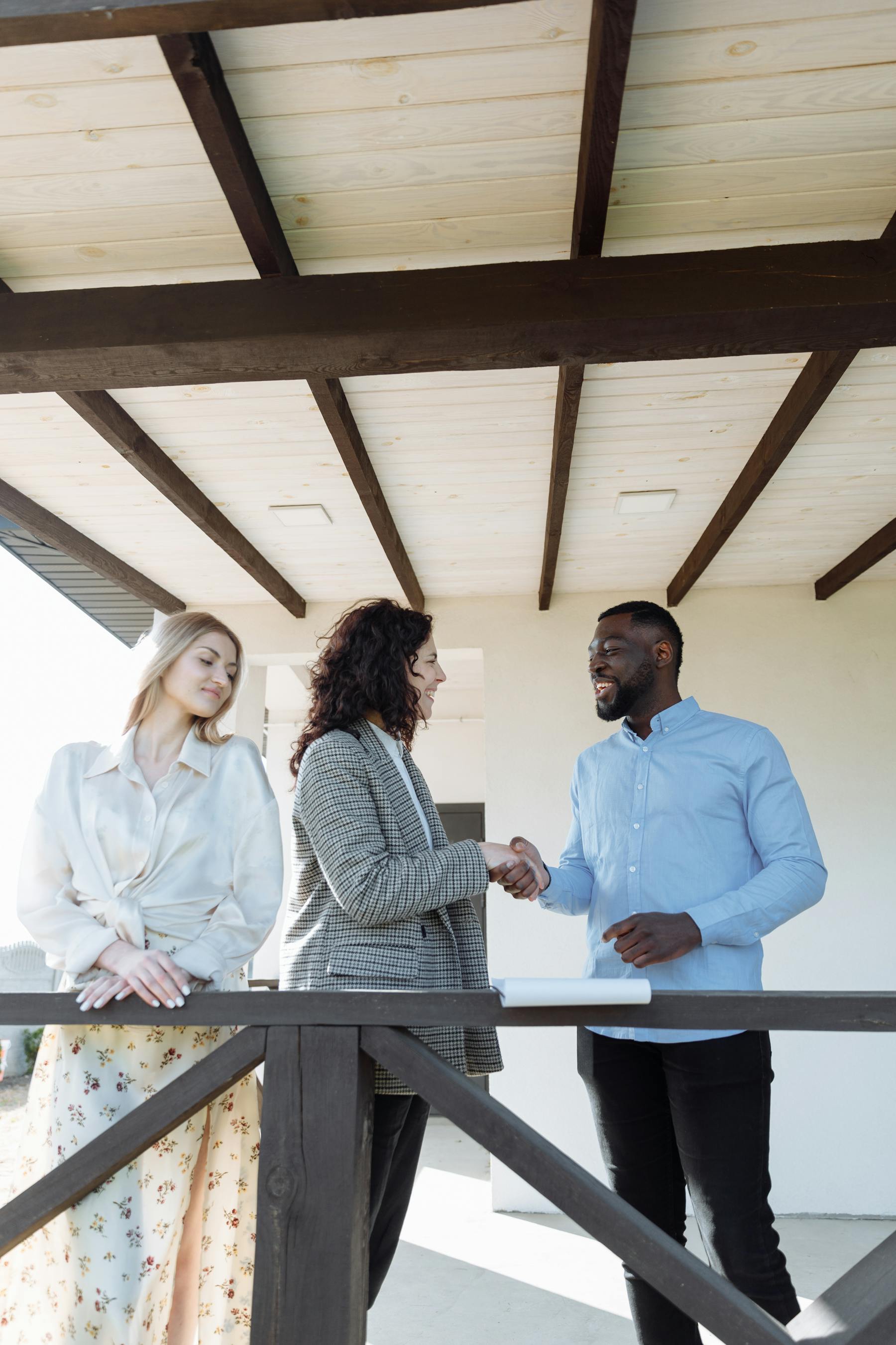 Business handshake